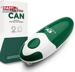 Kitchen Mama Auto 2.0 Electric Can Opener: Blade Opens Almost Any Pop Or Sod. Fixed Price $46.19.