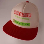 Stylemaster National Rib Check Day Fit & Trim Dog Food Snapback Hat Cream Red. Fixed Price $8.39.