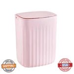 Elpheco 3.5 Gallon Waterproof Motion Sensor Bedroom Trash Can With Lid Bathroom. Fixed Price $61.02.