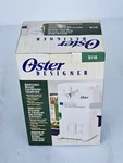 Oster Designer Adjustable Height Can Opener Knife Sharpener 3118 New Sealed. Fixed Price $55.00.