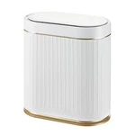 Bathroom Trash Can With Lid Automatic 2 Gallon Motion Sensor Garbage Bin, 7.5.... Fixed Price $41.76.