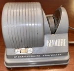 1950s Kenmore Electric Knife Sharpener Single Wheel Tested Works Vintage. Fixed Price $36.95.