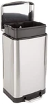 Amazon Basics Rectangular Small Trash Can With Lid And Soft-close Foot Pedal .... Fixed Price $88.82.