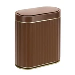 Elpheco Bathroom Motion Sensor Trash Can, 2 Gallon Gallon, Brown Gold. Fixed Price $52.77.