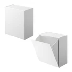 Wall Toilet Pot & Storage Case Set Of 2, Flap Style. Fixed Price $129.02.