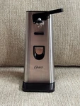 Oster Electric Can Bottle Opener Knife Sharpener Fpstcn2000 Open Box. Fixed Price $38.00.