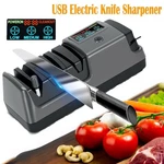 Electric 5 In 1 Knife Sharpener-3 Rotational Speed Adjustable Sharpener. Fixed Price $36.98.