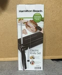 Hamilton Beach Electric Knife Set 74275z. Fixed Price $25.99.