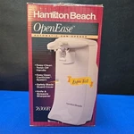 New Hamilton Beach 76300r Electric Automatic Can Jar Opener White Extra Tall. Fixed Price $49.99.
