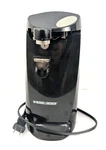 Black+decker Ec475b Extra Tall Can Opener With Knife Sharpener & Bottle. Fixed Price $19.44.