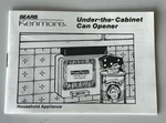 Sears Kenmore Power Pierce Under The Cabinet Can Opener Instructions Manual. Fixed Price $12.91.