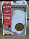 Rival Automatic Can Opener Knife Sharpener Cn738 - White Tested. Fixed Price $15.00.