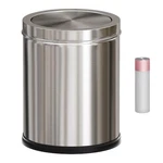 4 Gallon Stainless Steel Waste Bin,small Metal Garbage Can With Shake Lid,pap.... Fixed Price $105.00.