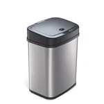 Ninestars Motion Sensor Trash Can Black Stainless Steel Rectangular Shape 3 Gal.. Fixed Price $39.28.