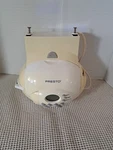 Presto Hide N Sleek Electric Under Cabinet Can Opener W/ Clock & Timer. Fixed Price $51.00.