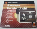 Black & Decker Spacemaker Counter-bright Can Opener Ecl80 New Sealed Box 1985. Fixed Price $191.04.
