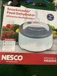 Nesco Snackmaster Fd-61 500 Watt Food Dehydrator Jerky Maker 4 Trays. Fixed Price $40.00.