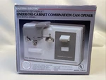Eastern Electric Under The Cabinet Combination Can Opener Space Maker New C-601g. Fixed Price $54.74.